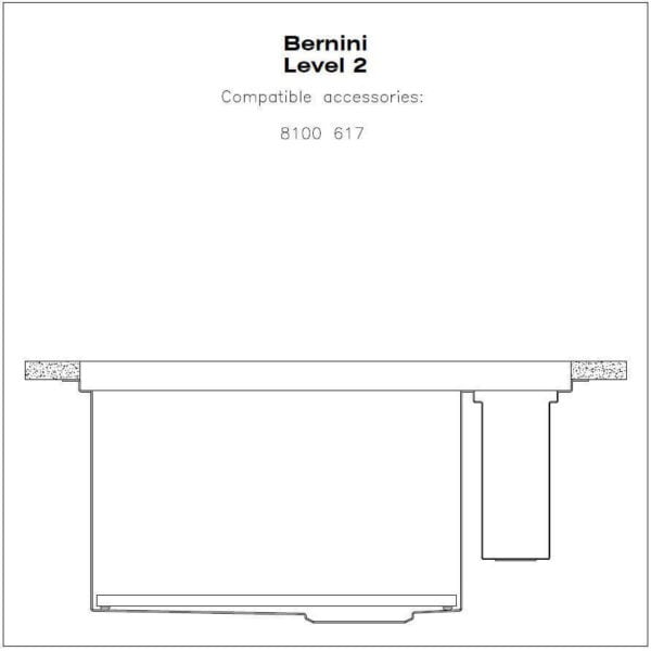Sink Bernini 36″ x 21" – U/M - (USA)