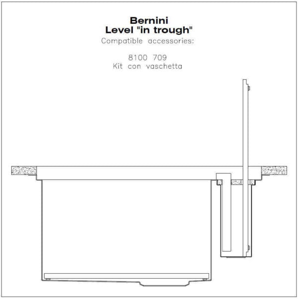 Sink Bernini 36″ x 21" – U/M - (USA)