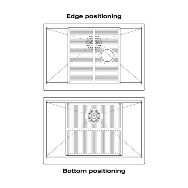 Sink Apron 30″ x 18" – U/M