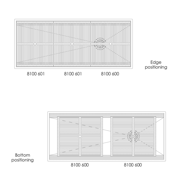 Sink Leonardo 46″ x 20" – U/M - (USA)